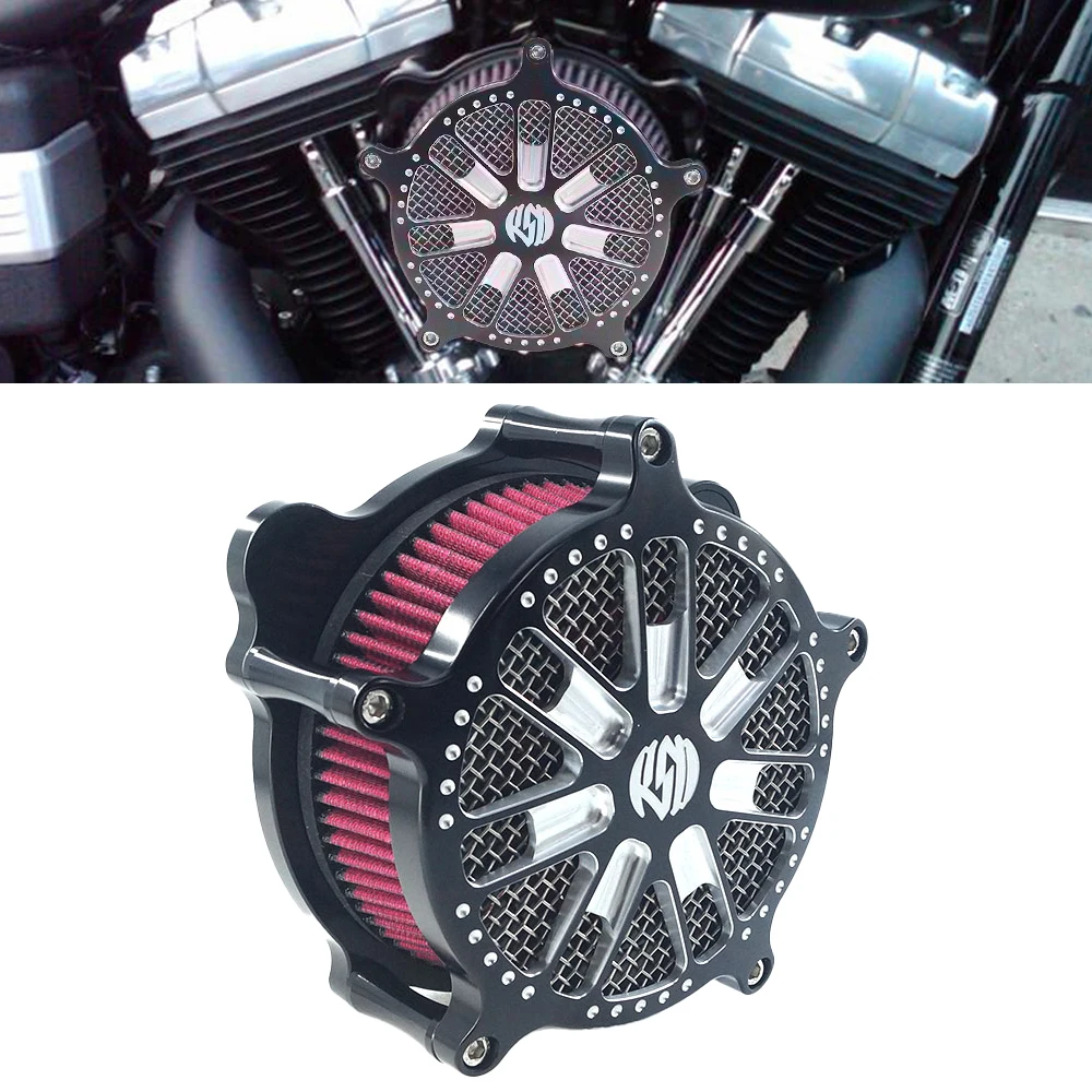 Rsd Slam Venturi Air Cleaner Intake Filter For Harley Sportster 883