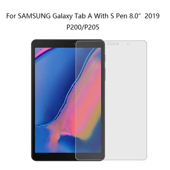 

9H Tempered Glass Screen Protector Film For Samsung Galaxy Tab A 8.0 With S Pen 2019 SM-T290 T295 T297 P200 P205 8" Tablet PC