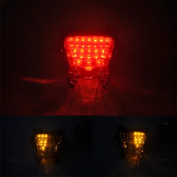 

Flashing Motorcycle Taillights Integrated Replacement Accessory Turn Signal