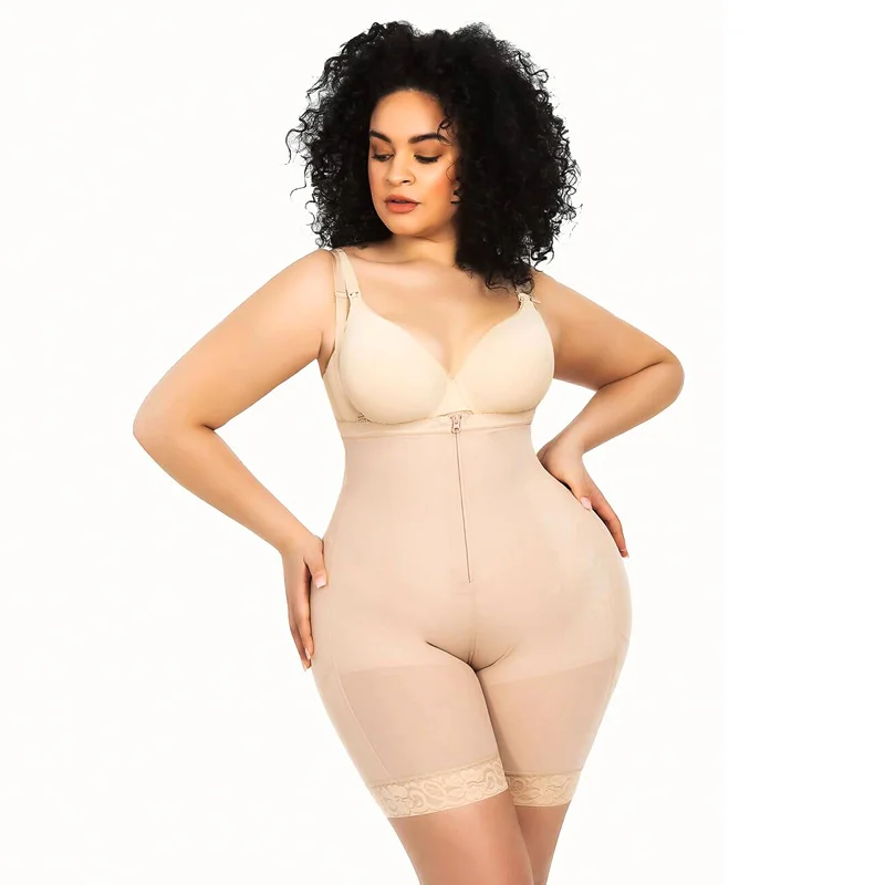 Body Shaper Firm Tummy Compression Bodysuit Shaper with Butt Lifter Fajas  Colombianas Mujer Culotte Gainante Ventre Plat