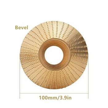 

85mm Wood Grinding Wheel Angle Grinder Disc Wood Carving Sanding Abrasive Tool For Angle Tungsten Carbide Coating Bore Shaping