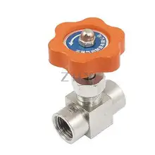 Красная пластиковая ручка 1/" PT внутренняя резьба Пневматический контрольный запорный клапан