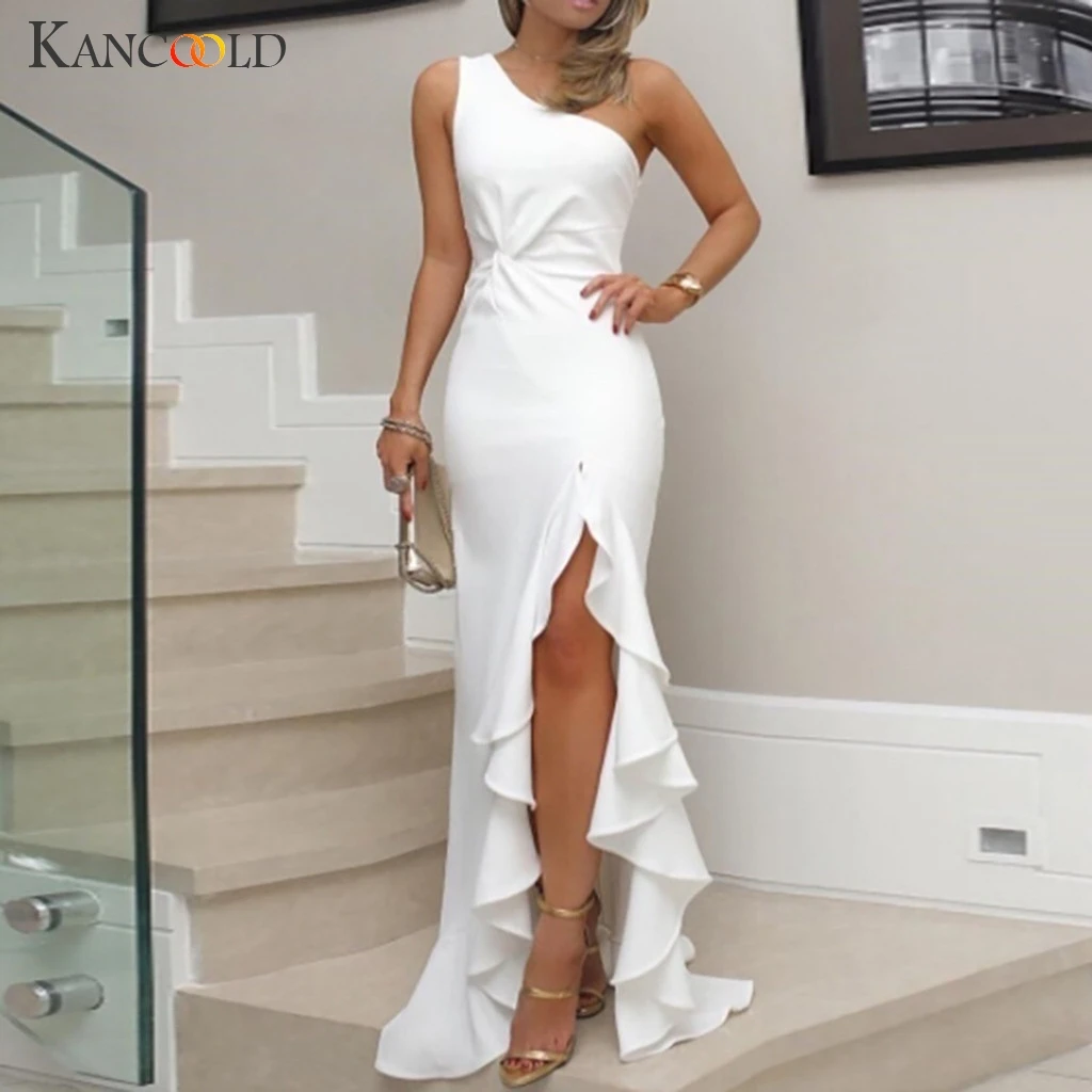 white maxi dress formal