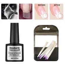 Набор из стекловолокна для наращивания ногтей сильная адгезия домашний салонный набор инструментов для маникюра Инструменты для наращивания ногтей