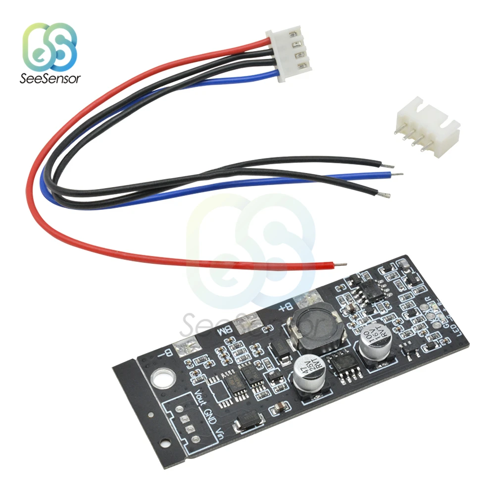2S Lithium Intelligent Balance Charging Protection Board 18650 Battery Charger Module 9-18V | Инструменты