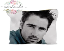 קולין פארל תיק קוסמטי אישית קטן איפור תיק מצחיק איפור ארגונית מוצרי טואלטיקה תיק ציפר פאוץ(China)