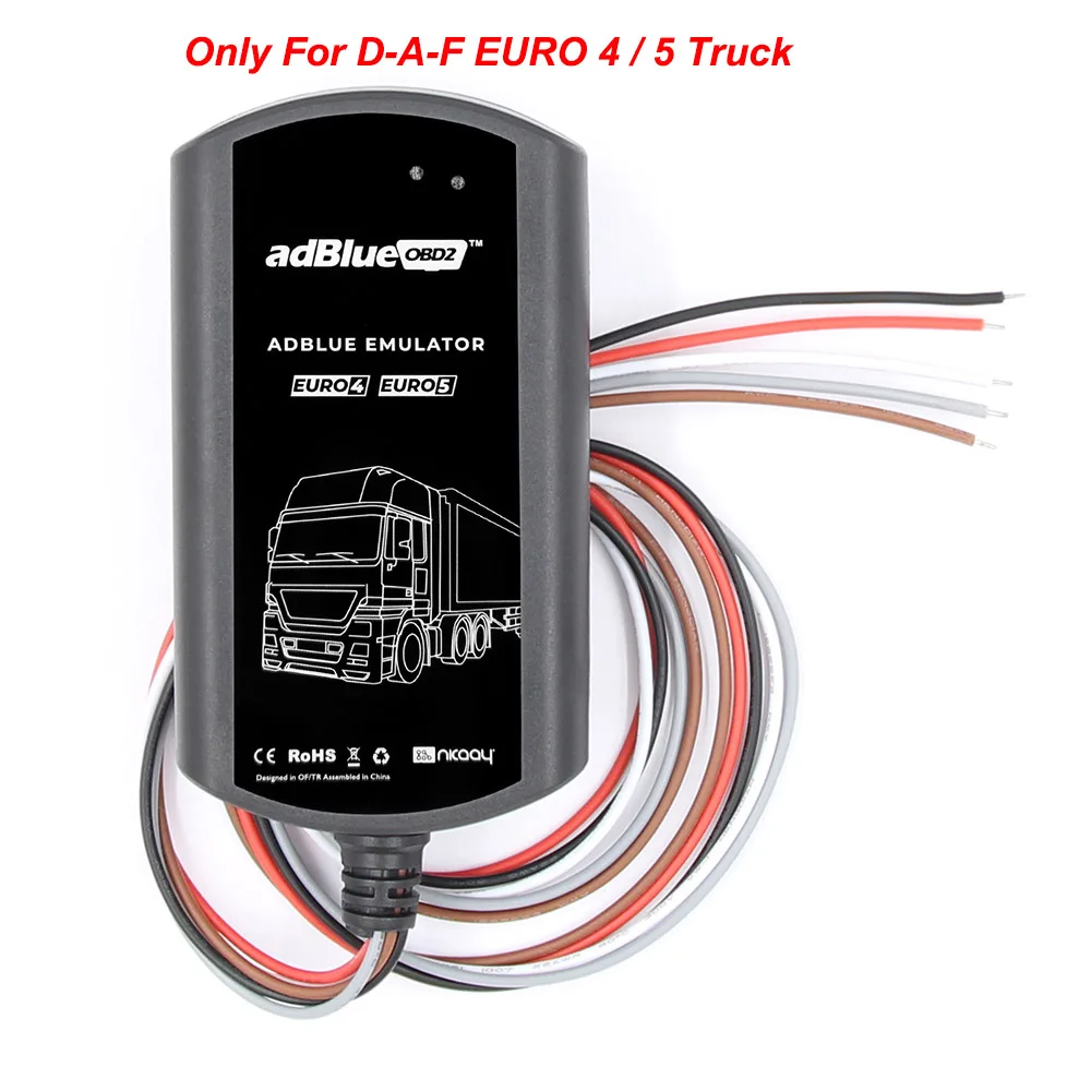 Adblue 7 в 1 полный чип версия эмулятор 7in1 для Евро 4/5 грузовик для BENZ/DAF корпус эмулятора Adblue для грузовика Scania для Volvo - Цвет: Only For D-A-F