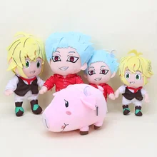 אנימה Cartoon את שבעה החטאים בפלאש בובת Meliodas איסור הוק בפלאש צעצוע רך ממולאת בובת חג המולד מתנות(China)