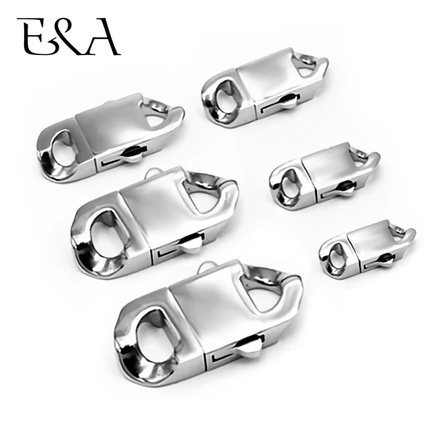 Stainless Steel Bracelet Necklace Connectors  Clasps Bracelets Stainless  Steel - Jewelry Findings & Components - Aliexpress