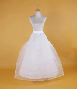 Bridal Hoop Skirt Wedding Petticoat Accessories Crinoline Slip White 13