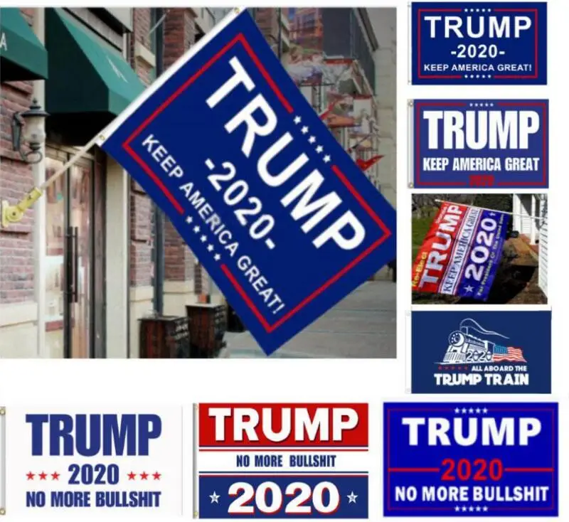 8 Styles Trump 2020 Flag Donald Trump Flag Keep America Campaign