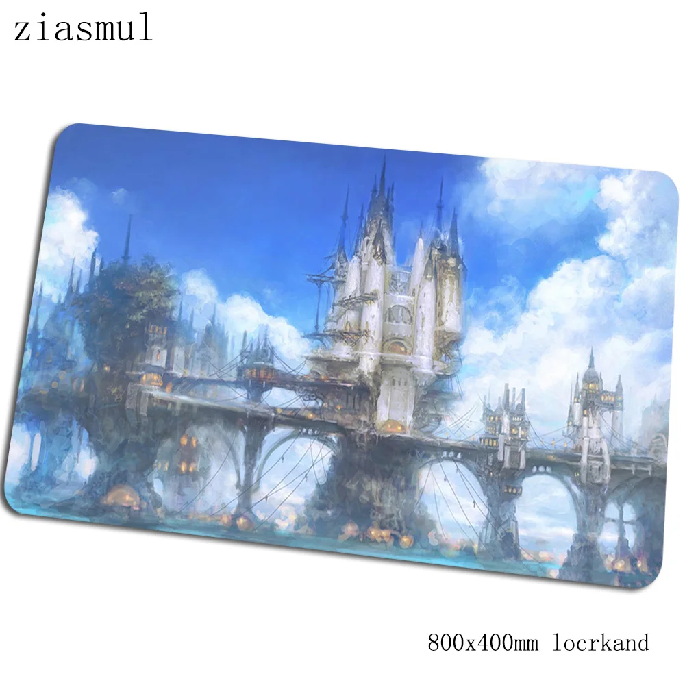 Final Fantasy XIV коврики 800x400x3 мм xl игровой коврик для мыши и клавиатура Коврик для мыши из натурального каучука аксессуары для геймеров коврик для мыши - Цвет: Size 800x400x3mm