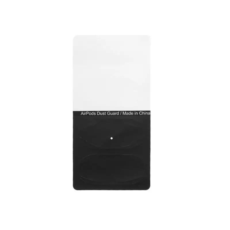 

2 Pairs Fashion Dust-proof Dust Guard sticker Cover Protection Sticker Film for AirPods 1/2 Charging Box
