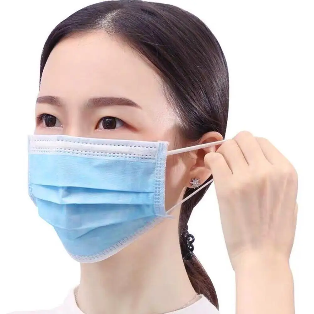 

Disposable 3 Layer Daily Protective Mask Anti-virus Anti Haze And Dustproof Medical Ear Hung Mask Non-woven Melt Blown
