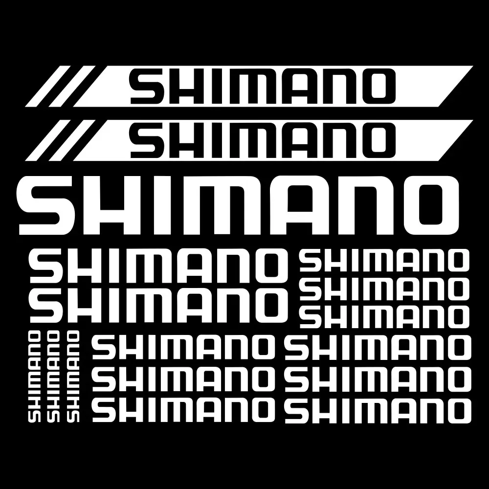 bumper stickers Car Stickers Compatible for Shimano Decal Frame Cycle Cycling Bicycle Waterproof Sun Protection Vinyl,30cm bumper stickers Other Exterior Accessories