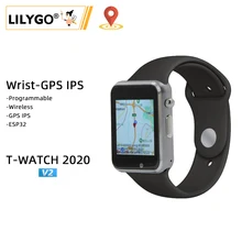 

LILYGO® TTGO T-WATCH 2020 V2 GPS IPS Open Source ESP32 WIFI Bluetooth Capacitive Touch Screen Programmable Watch Vibration Motor