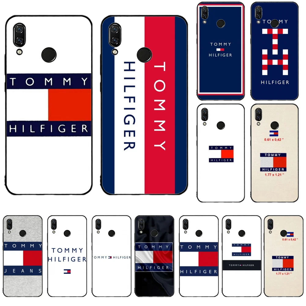 

Luxury brand Tommy Phone Case Cover For redmi 5 plus 6 Pro 6A S2 4X 7A i7 note7 GO