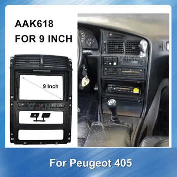 

9 INCH 2Din Car Frame Dashboard Installation for peugeot 405 car dash mount kit adapter trim facia panel mounting car panel