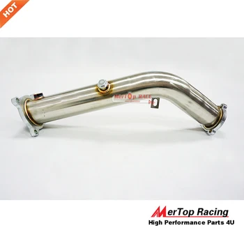 

MTP RACING 3'' Stainless Steel EXHAUST Test DOWNPIPE For A4 A5 Q5 B8 2.0T 2008-2012