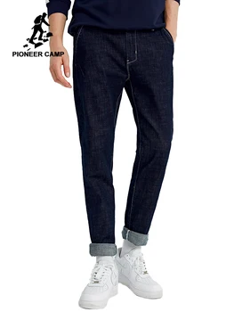 

Pioneer Camp Jeans Man Straight Thick Winter Classic Men's Clothes Denim Casual Male Jean Pants ANZ908207