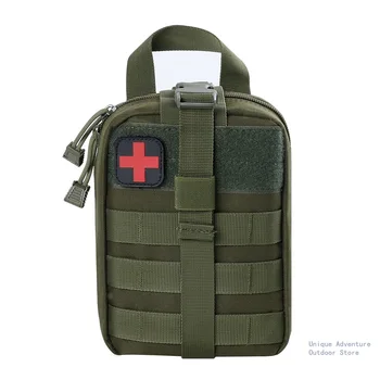 

New Outdoor Emergency Medical Waist Bag Multifunctional Travel Storage Medical Bag Military Fan Tactical First Aid Utility Pouch