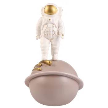 

1pc Astronaut Figure Resin Mini Desktop Model for Tabletop Decoration Home