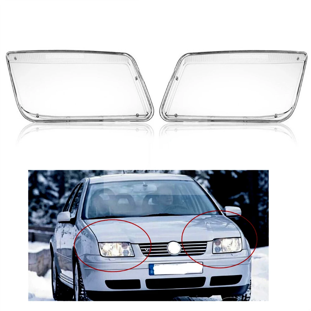 Headlamp Cover For Volkswagen VW Bora Jetta MK4 19992005 Car Headlight