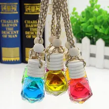Автомобильная бутылка с подвесом для духов освежитель воздуха Авто зеркало заднего вида с ароматом эфирного масла запах Подвеска Декор Аксессуары