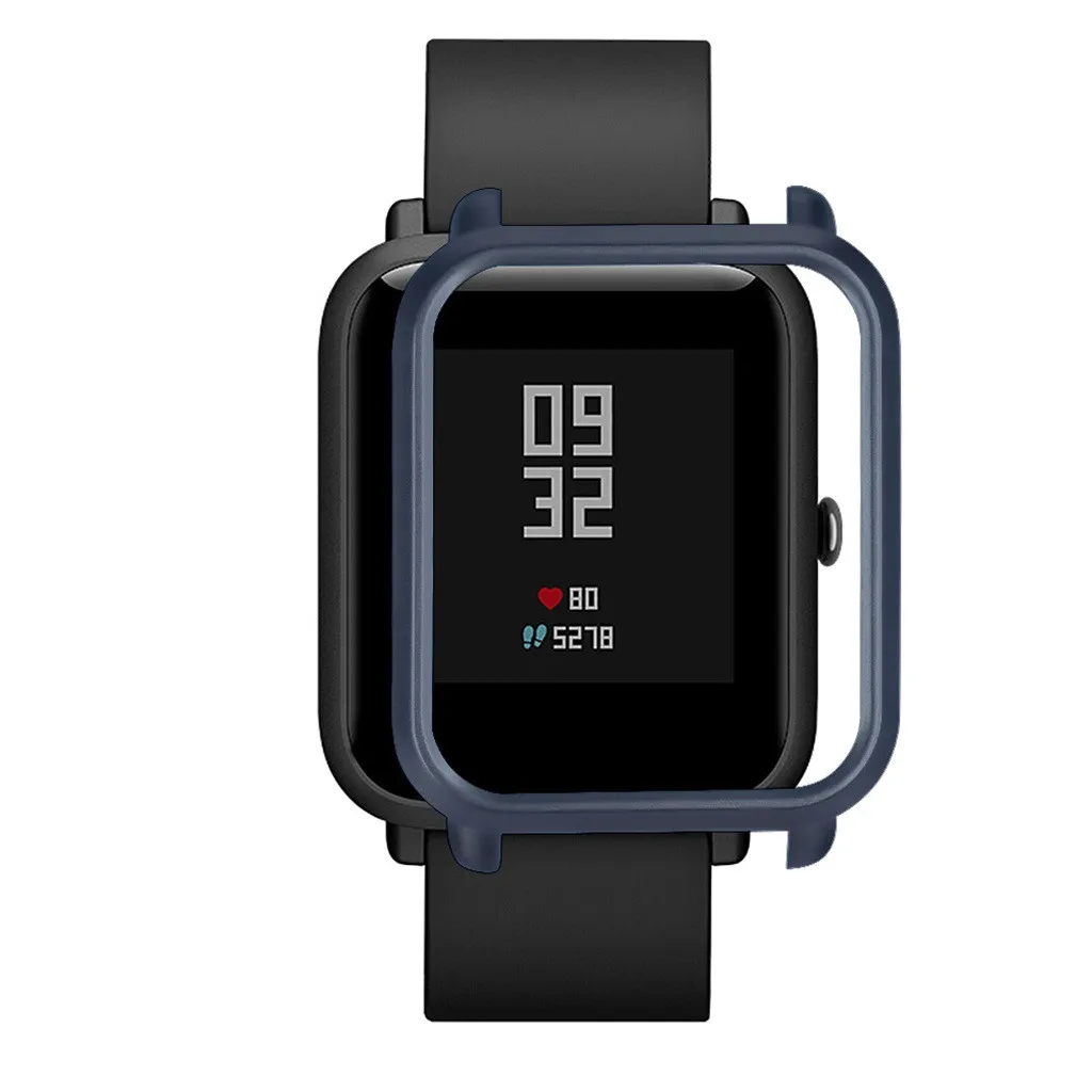 CARPRIE Защитная тонкая красочная рамка чехол Защитный чехол для Huami Amazfit Bip Younth Watch с защитной пленкой