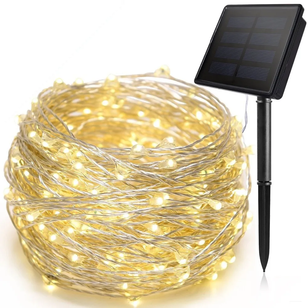 

Factory Wholesale Solar Power Led String Light Led Strip Outdoor fairy Light Christmas Light String for Party Wedding for Garden