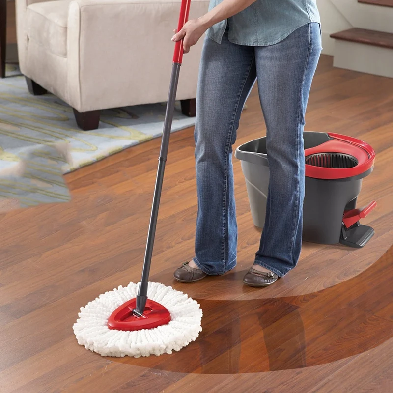 Насадка-Швабра из микрофибры для OCedar Clean Pad Spin Mop Refill for O-Cedar Easy Wring Mop Easy Cleaning Mop Head для замены