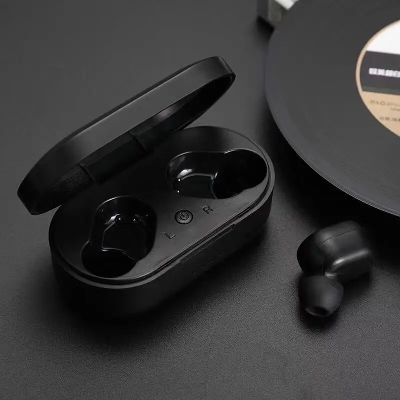TWS Wireless Bluetooth Headset 5 0 Flashing Reminder Mini Sports Earbuds Automatically Pair with Bluetooth Stereo Phone Headset