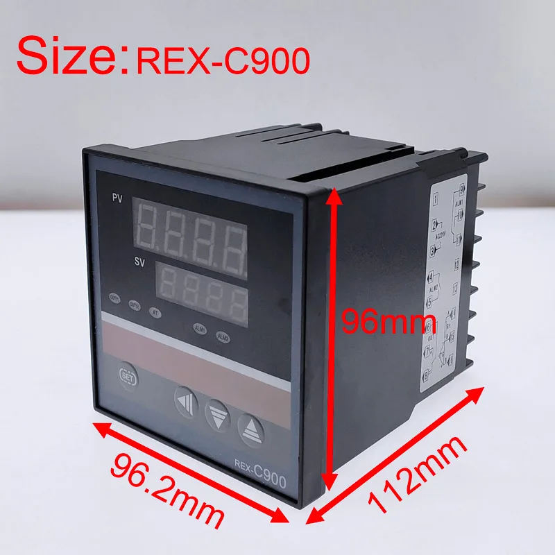 REX-C100 PID интеллектуальный контроллер температуры REX C100 C400 C700 C900 термостат SSR релейный выход