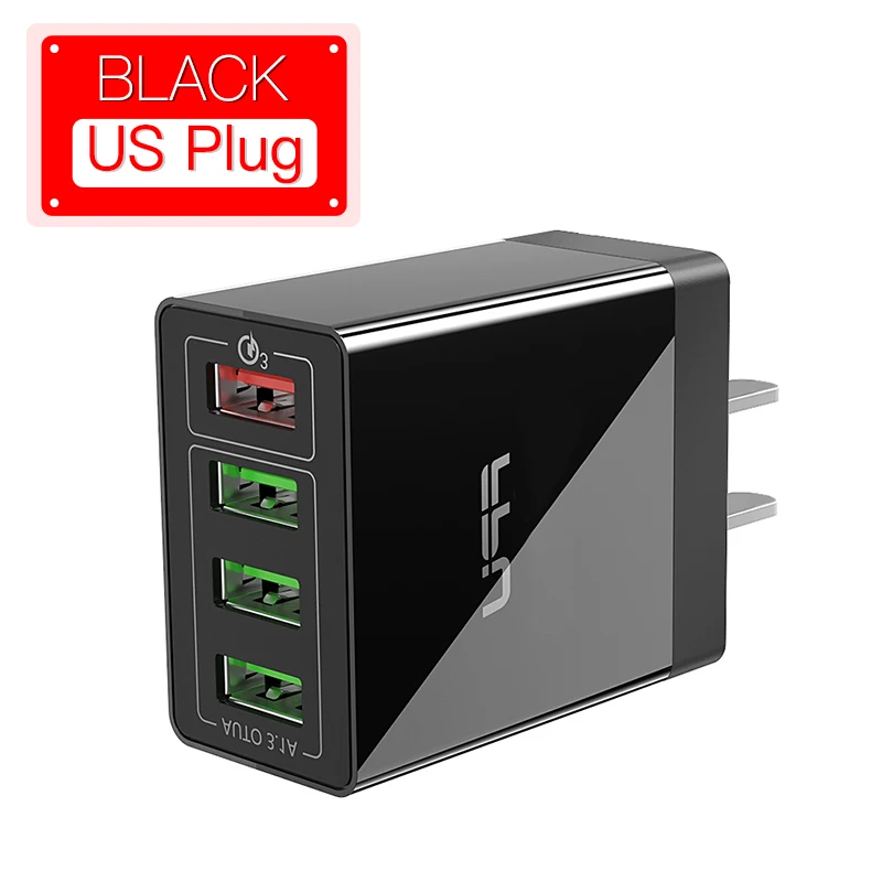 FPU Магнитный кабель для зарядного устройства Micro USB кабель для быстрой зарядки типа C Магнитный кабель для быстрой зарядки 3,0 для iPhone кабель для зарядного устройства USB провод шнур - Цвет: US Black Charger