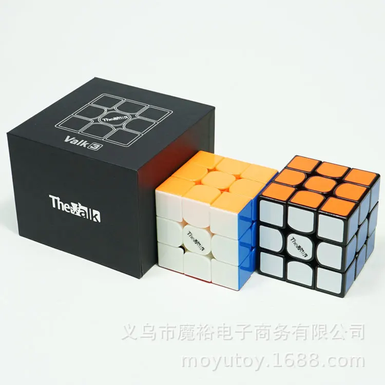 XMD магический куб Valk3 трехслойный Кубик Рубика пшеничный Бог 3-Order Магический кубик профессиональная скоростная крученая игра гладкая развивающая игрушка