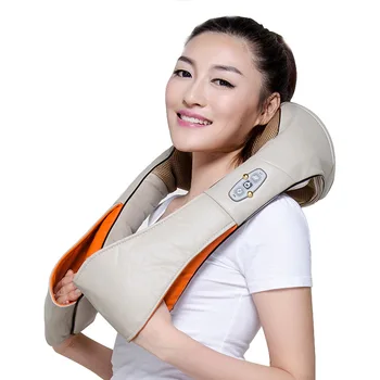 

Heating Kneading Massager For Neck Electric Pull Hot Compress Multifunction Neck Massage Relieve Fatigue And Pain US EUplug-in