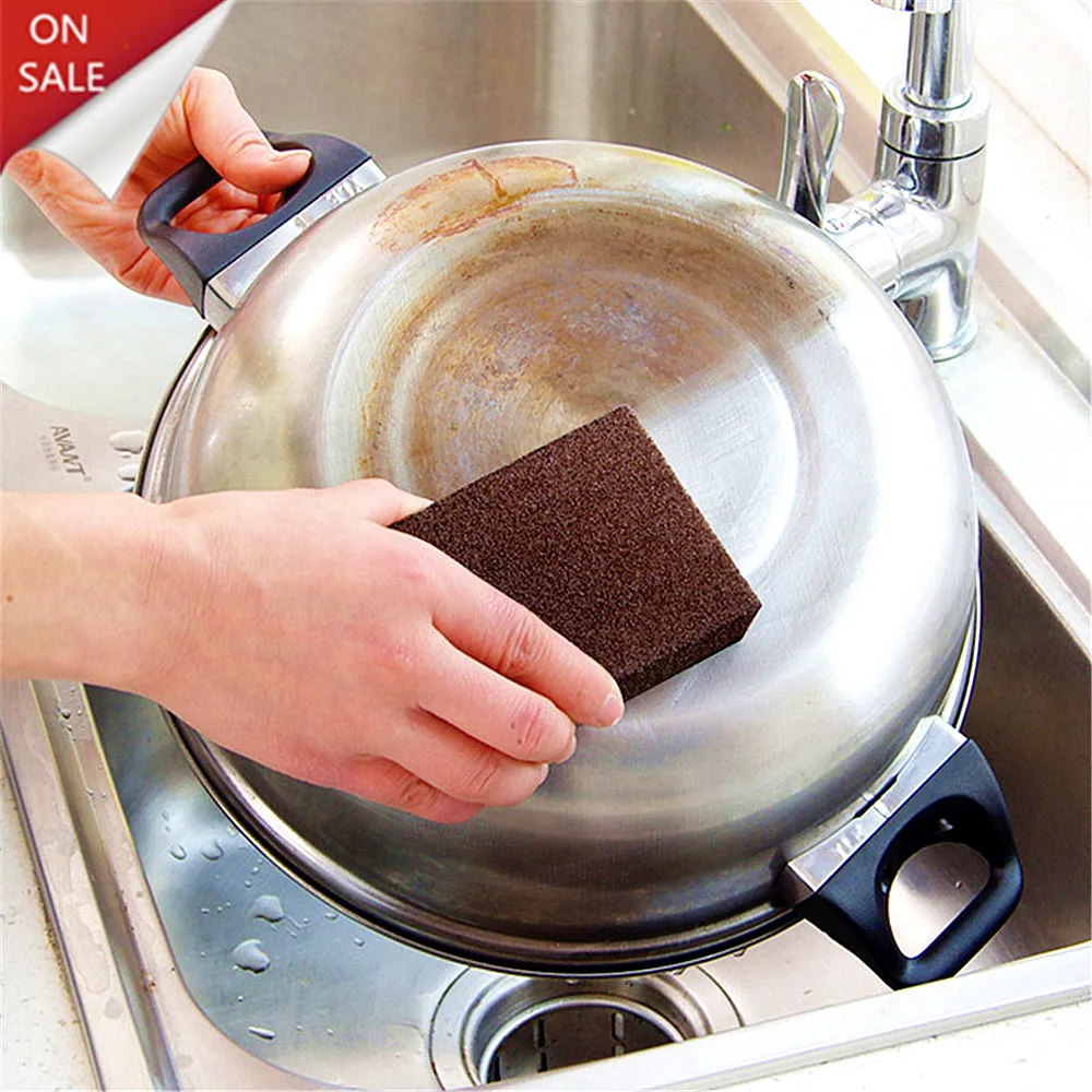 

1PC Sponge Magic Eraser for Removing Rust Cleaning Cotton Kitchen Gadgets Accessories Descaling Clean Rub Pot Kitchen Tools