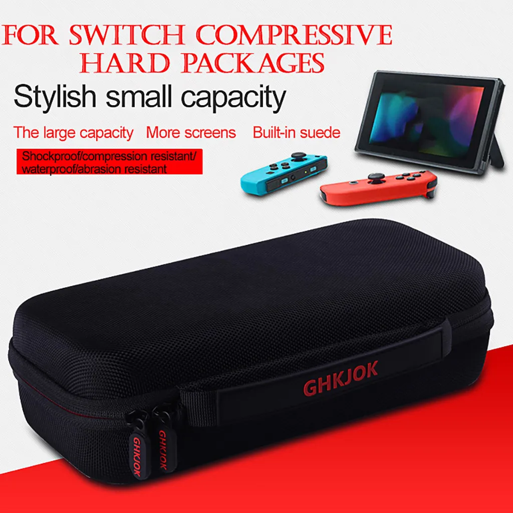 Портативная сумка для хранения для nintendo Switch прочный Чехол ЭВА для NS консоль Защитная крышка для переключателя игровые аксессуары
