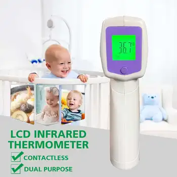 

Digital Thermometer Infrared Baby Adult Forehead Non-contact Infrared Thermometer With LCD Backlight Termometro Infravermelh