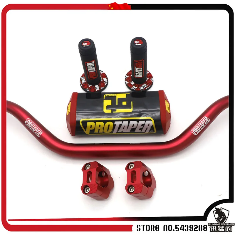 Алюминиевый руль PRO Taper Pack Fat Bar 1 1/8 "Dirt Pit Bike Мотокросс Мотоцикл Руль 810 мм длина 28 мм PRO|Накладки и декоративные молдинги|   | АлиЭкспресс