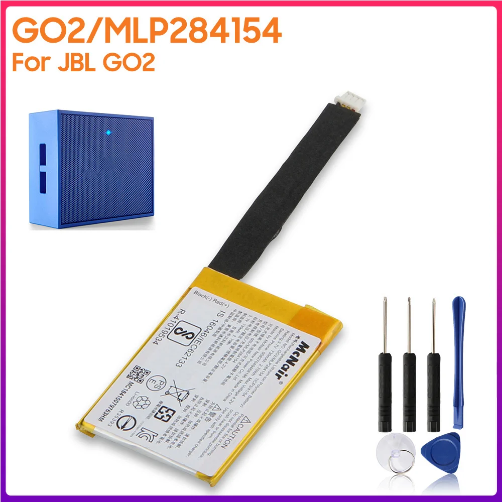 Оригинальный аккумулятор для JBL GO2 GO2/MLP284154 MLP284154 аутентичный 730 мАч | Мобильные