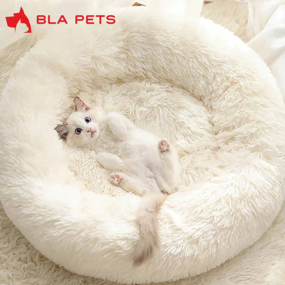 Dog-Bed Sofa House Cat-Mat Round-Cushion Pet Labradors Plush Soft Large Warm Super