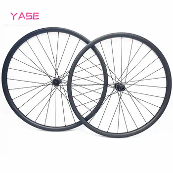 

YASE carbon wheels 29 wheelset 37x24mm tubeless mtb disc wheel NOVATEC D791SB 792SB boost 100x15 148x12 mtb wheelset 29er
