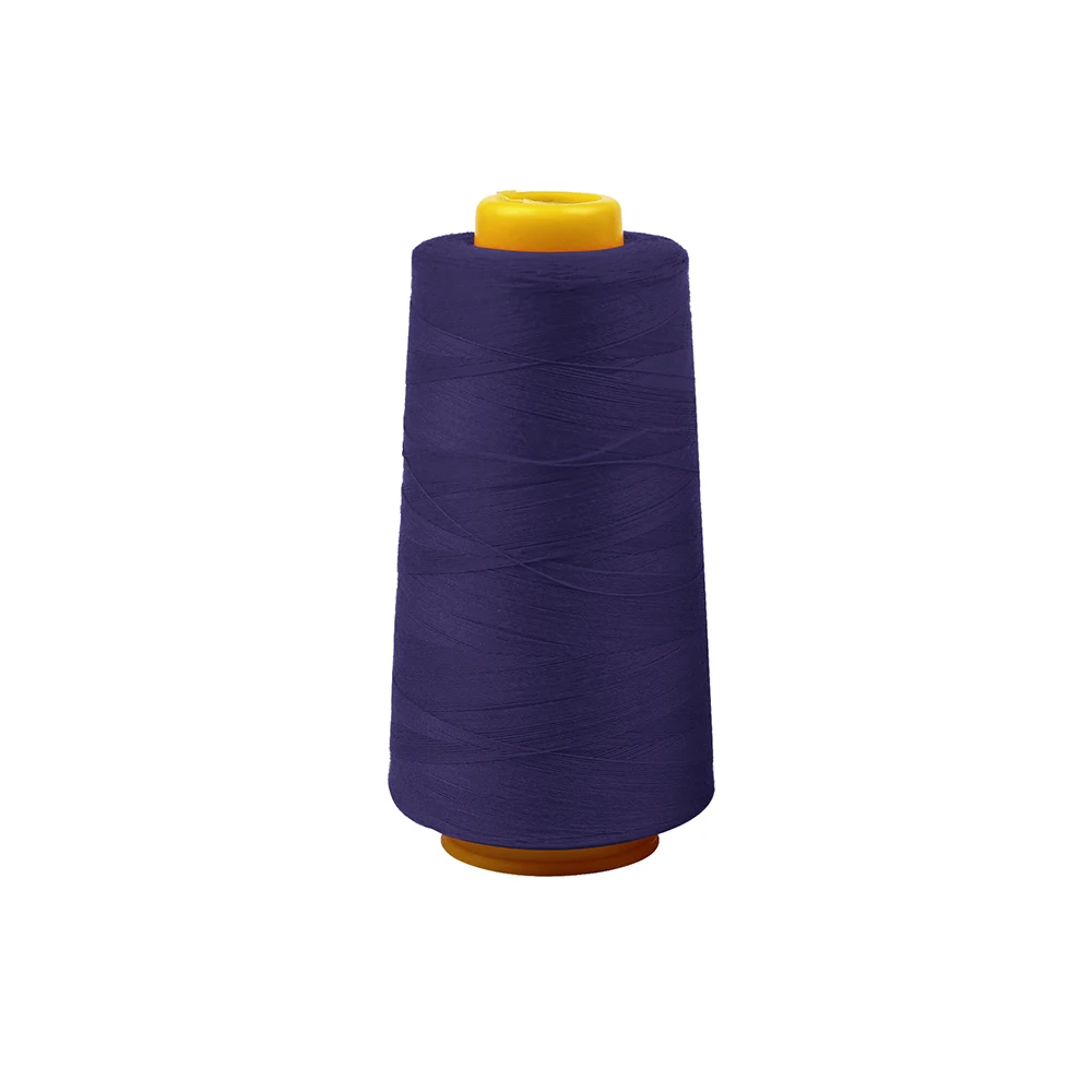 1 dark purple 3000/7200 ярдов швейная нить полиэфирная оверлок конус многофункциональная катушка для DIY ручного шитья швейная машина ручная линия - Цвет: 1 dark purple