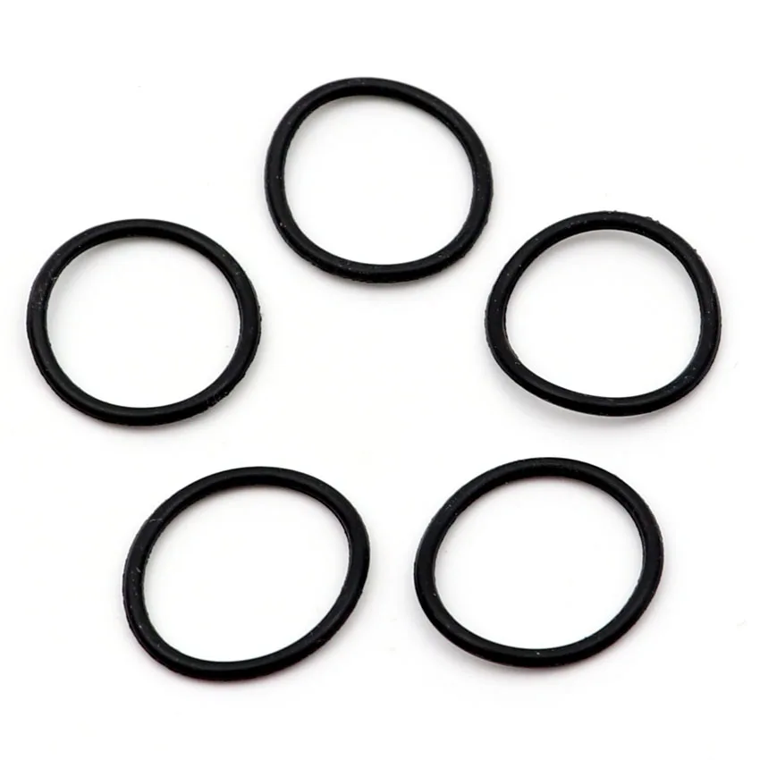 Rubber O Rings Silicone O Rings Keycap O Rings 10pcs 15-50mm x 1.5mm Flashlight Rubber Waterproof O-ring Seal