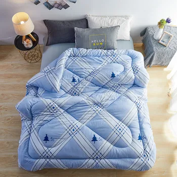 

Aloe Vera Cotton Winter Quilt Ground Autumn Quilt Student Dormitory Single and Double Thickened Quilt Down Quilt