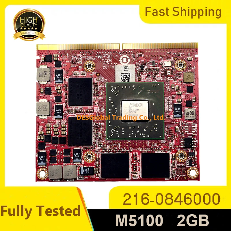 Оригинал Firepro M5100 2 Гб MXM GPU видео VGA Видеокарта DDR5 216-0846000 CN-05FXT3 для ноутбука DELL M4600 M4700 M4800 Оригинал Firepro M5100 2 Гб MXM GPU видео VGA Видеокарта DDR5 216-0846000 CN-05FXT3 для ноутбука DELL M4600 M4700 M4800