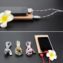 1m Плетеный 30pin USB кабель синхронизации данных и зарядки для iPhone 3g 4 4S iPad 2/3/4 iPod