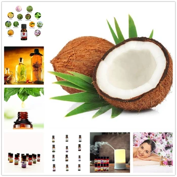 

Water-soluble Coconut Oil Essential Oils for Aromatherapy LApple,Fragrant Pear Oil with 12 Kinds of Fragrance Grape,Pomegranate