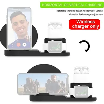 

3 in 1 Wireless Charger Fast Charging Dock Stand Station Xiaomi Smart For Huawei wireless Multifunctional power Samsung Pho E7T6